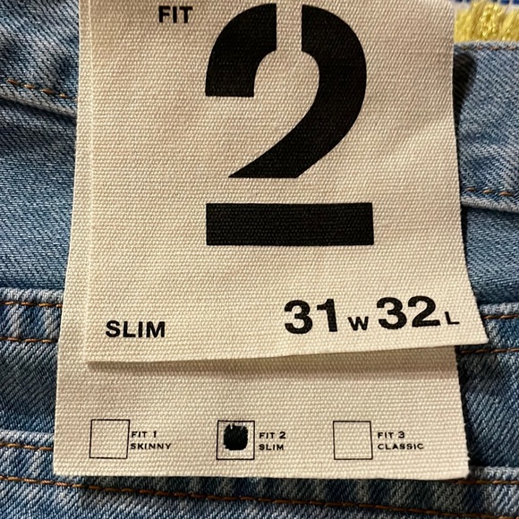 🎉sale🎉NWT Rag &bone Relaxed Fit2 Indigo Authentic Stretch buttonfly Jean-31x32 - Picture 4 of 12